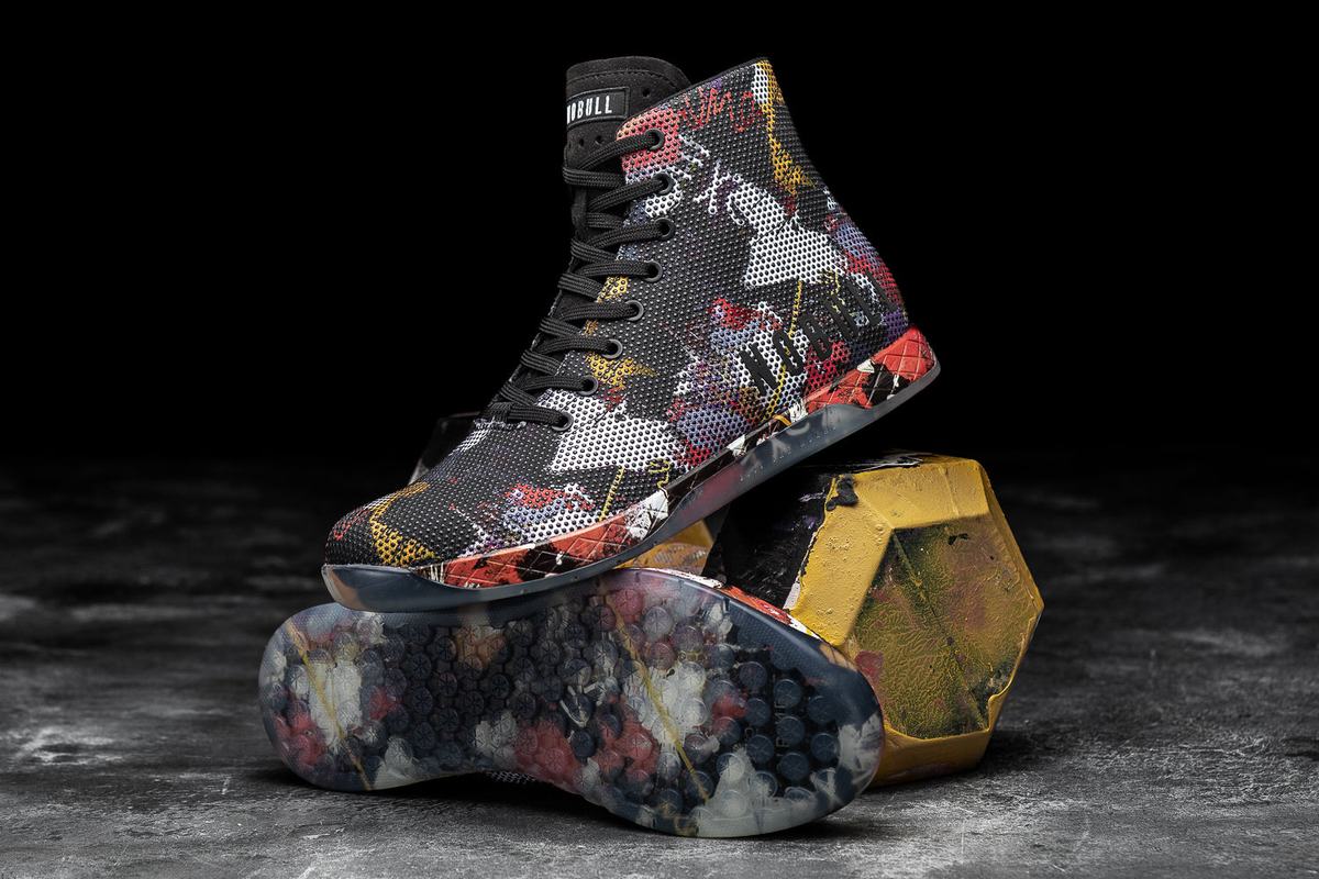 Nobull Superfabric High-Top Men's Trainers Multicolor | Australia (YT6597)